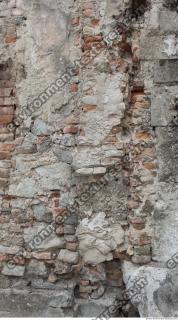 Photo Texture of Damaged Wall Brick 0001
